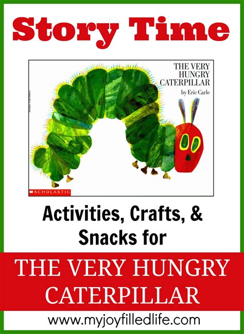 The Story Of The Very Hungry Caterpillar Printable